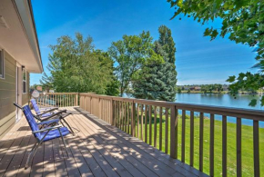 Lake House with Dock and Hot Tub 1Mi to Surf n Slide